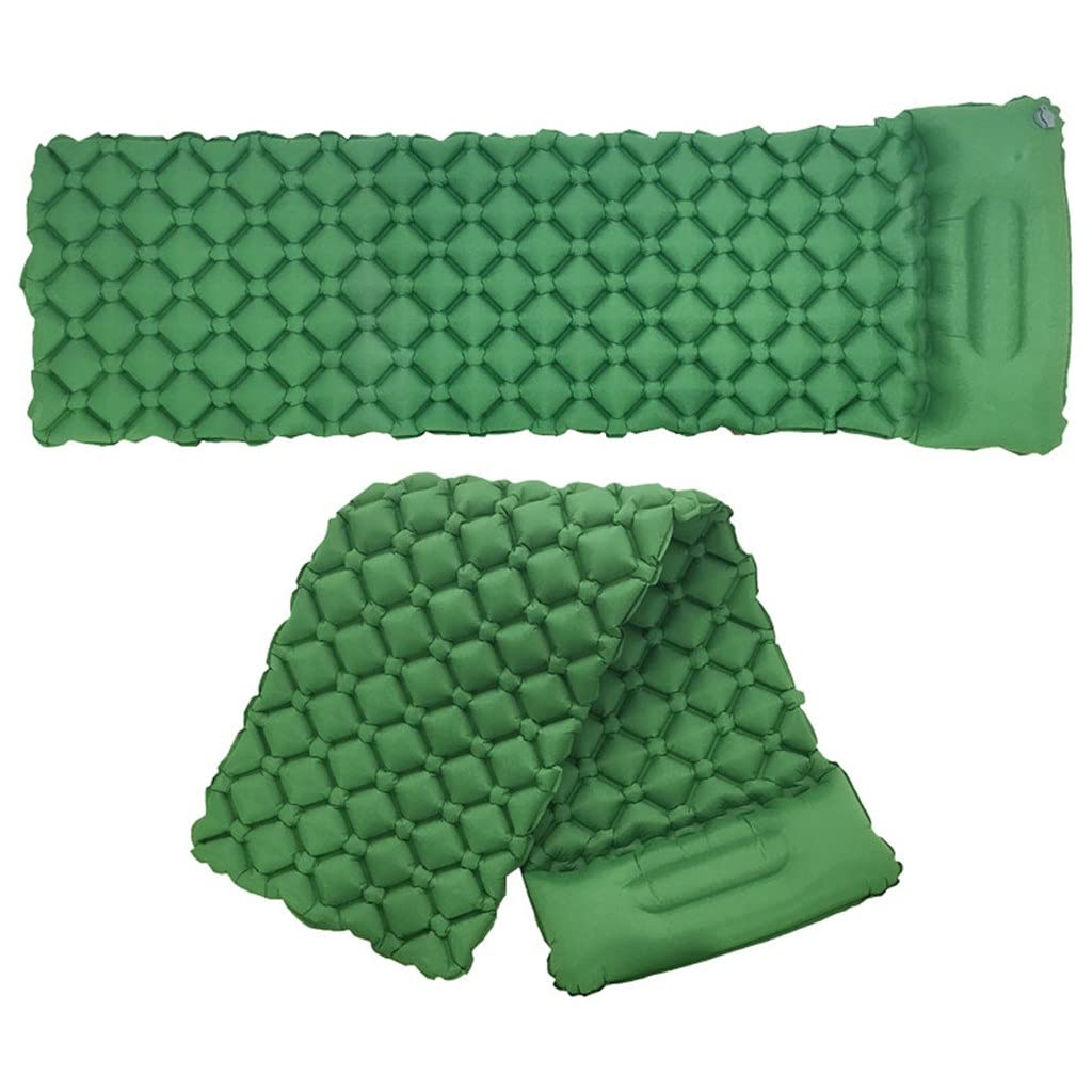 Ultralight Inflatable Camping Air Mattress - Compact Portable Sleeping Pad for Hiking, Backpacking & Travel - Waterproof Foldable Camp Bed for Outdoor Adventures