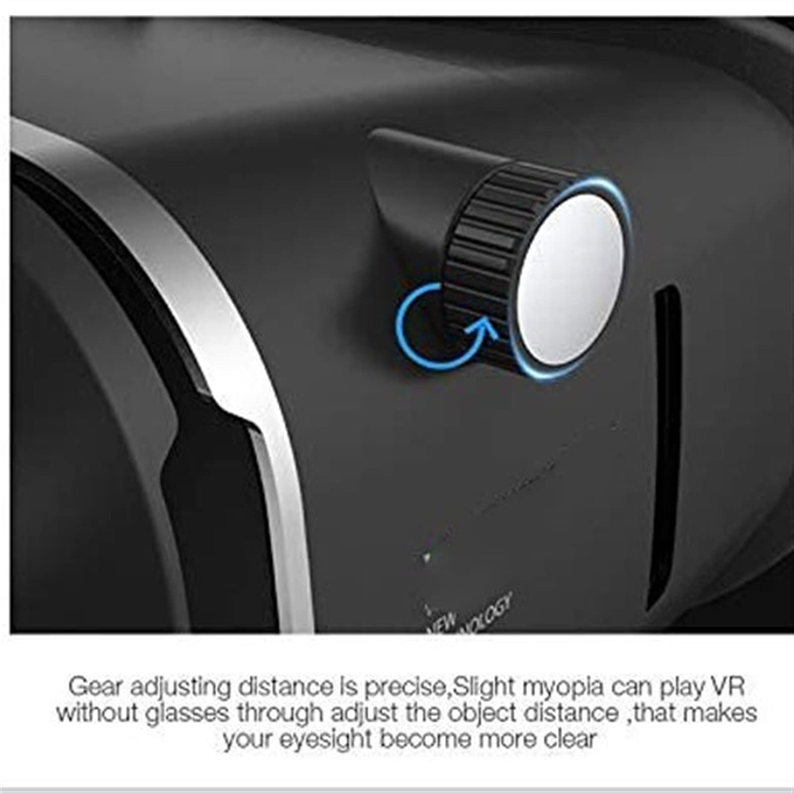 3D Virtual Reality Glasses Headset - VR All-in-One Glasses for iOS/Android Phones | Durable & Comfortable Design | Perfect for Movies, Gaming & Entertainment | Ideal for Home Theater, Travel & Virtual Experiences