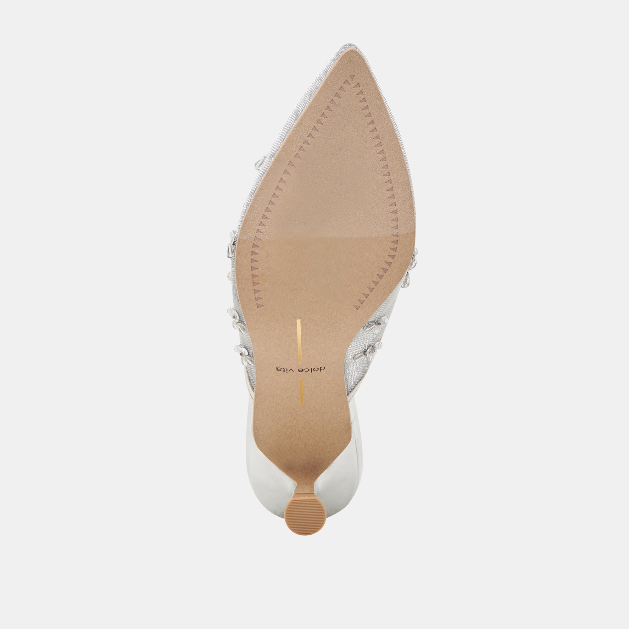 CLARA Women's Wide Heel Sandals - Silver Mesh Strappy Heels for Summer, Parties & Weddings