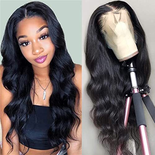 Foreverlove 34 Inch Brazilian Human Hair Wigs - 150% Density Body Wave Lace Front Wigs with Pre-Plucked Hairline for Black Women | Perfect for Daily Wear, Special Occasions & Protective Styling