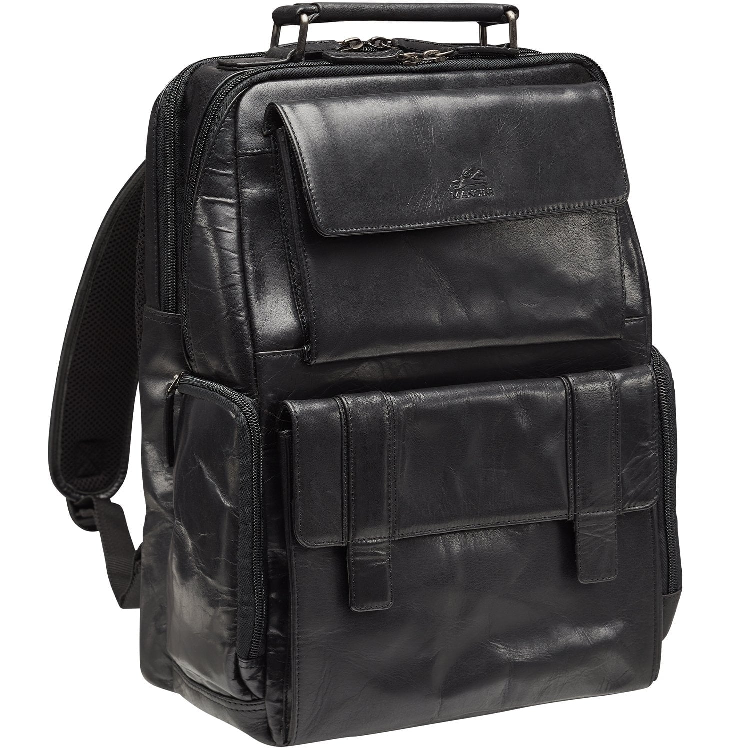 Mancini BUFFALO Anti-Theft RFID Backpack for 15.6