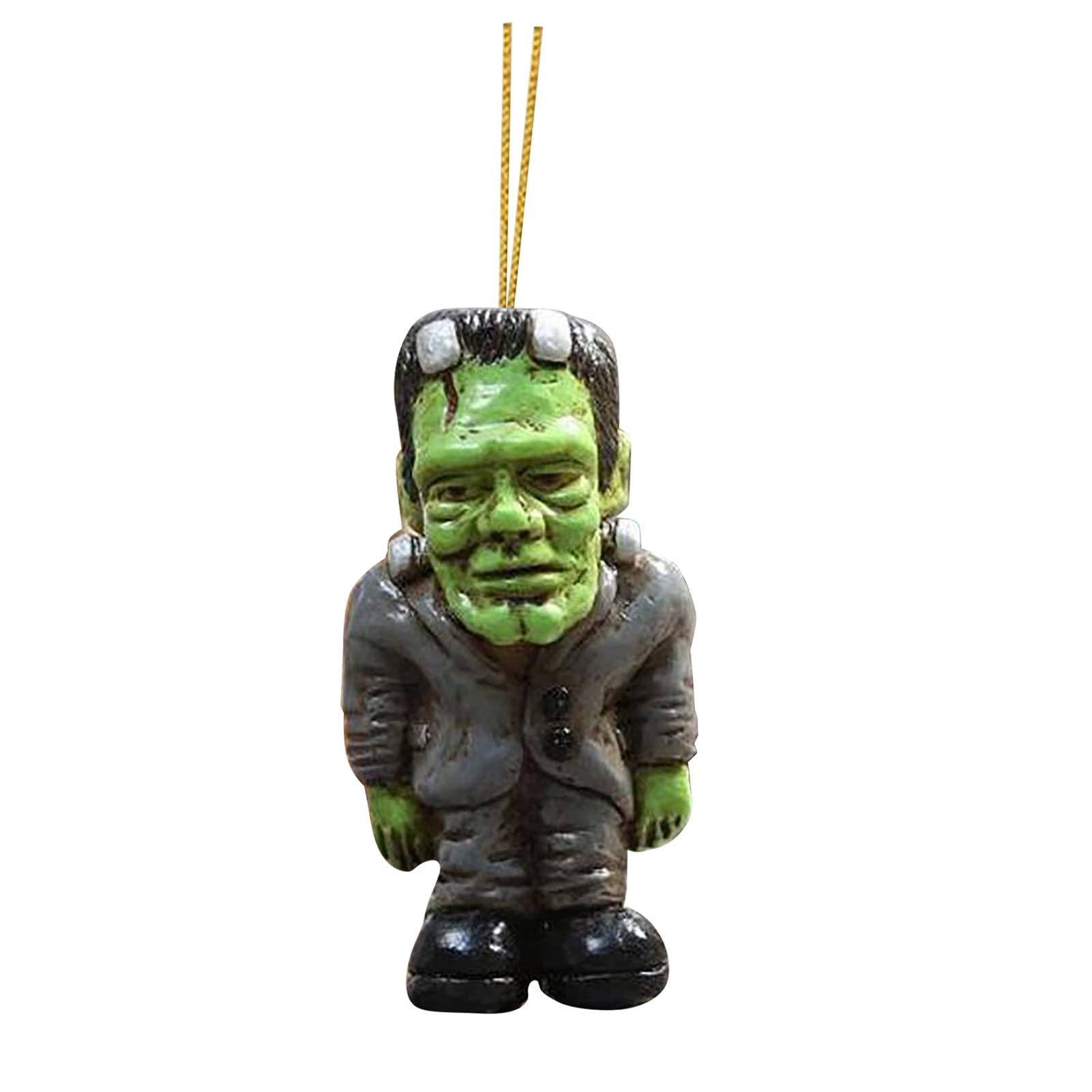 Horror Movie Garden Gnome Statue - Personalized Halloween Outdoor Decoration for Yard, Lawn & Patio - Perfect for Spooky Themed Parties & Haunted House Decor