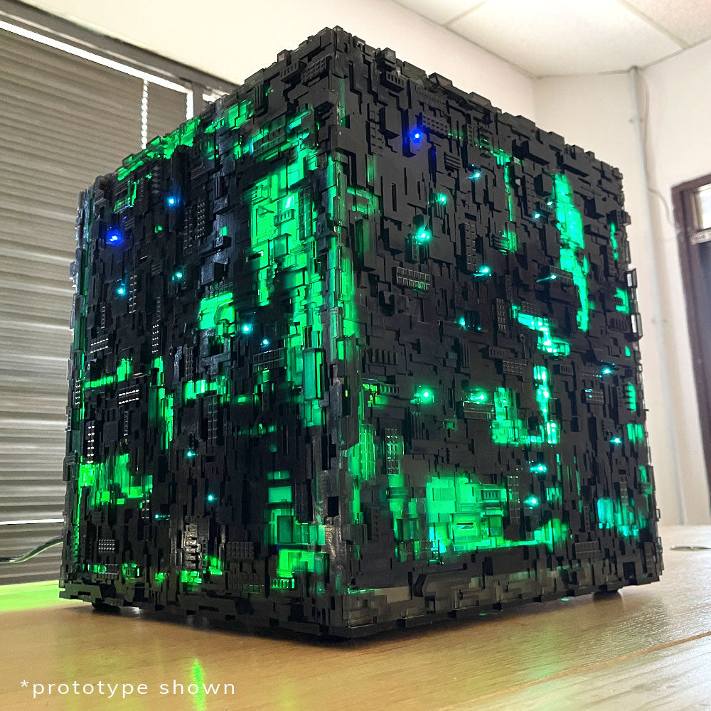 Star Trek Fleet Command Borg Cube ATX - Premium Collectible Model for Sci-Fi Fans | Perfect for Display, Gifts & Star Trek Enthusiasts