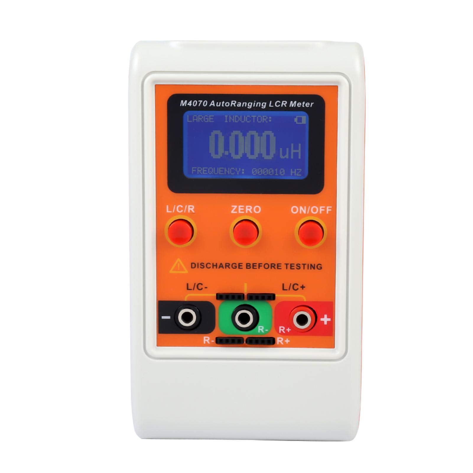 M-4070 Digital Auto Ranging LCR Meter - Capacitance, Inductance & Resistance Tester for In-Circuit Testing | Perfect for Electronics Repair, PCB Diagnostics and Component Analysis