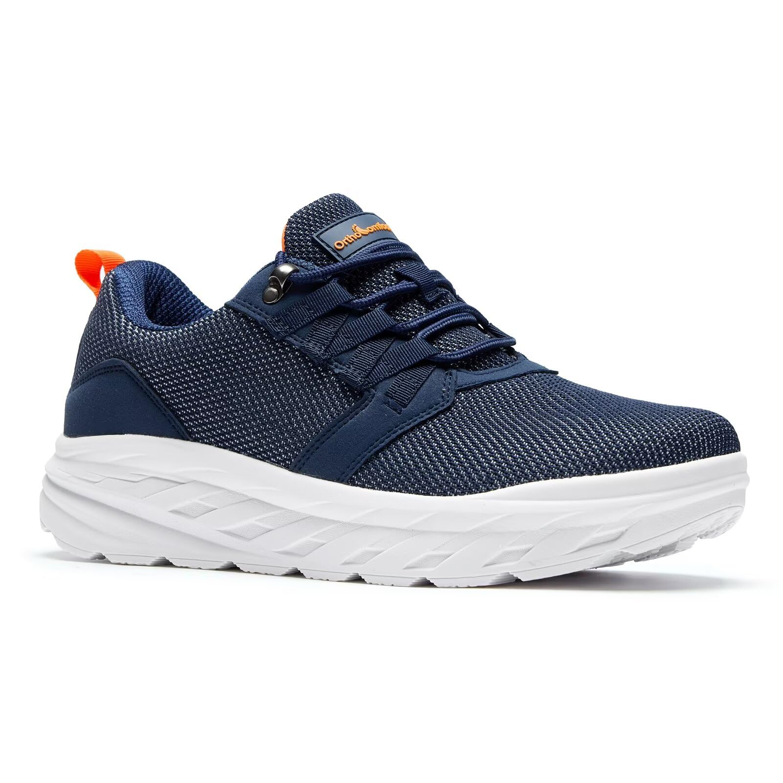 Orthopedic Diabetic Walking Shoes for Men - Wide Width Comfort Sneakers with Arch Support for Plantar Fasciitis, Hammer Toes & Foot Pain Relief - Ideal for Work, Sports, Tennis & Casual Wear