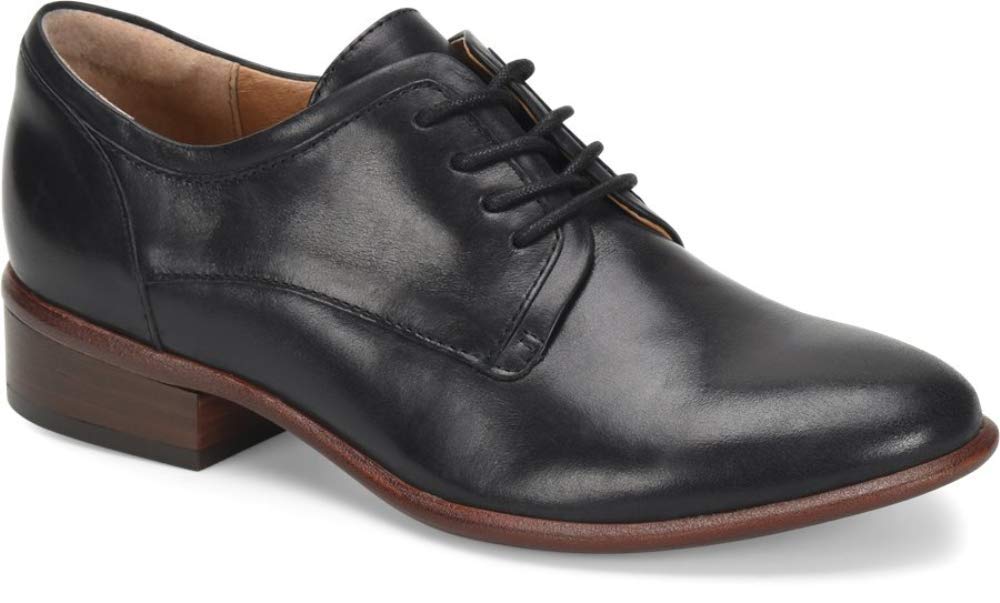 Sofft Women's Sweden Black Comfortable Slip-On Shoes for Work, Travel & Casual Wear