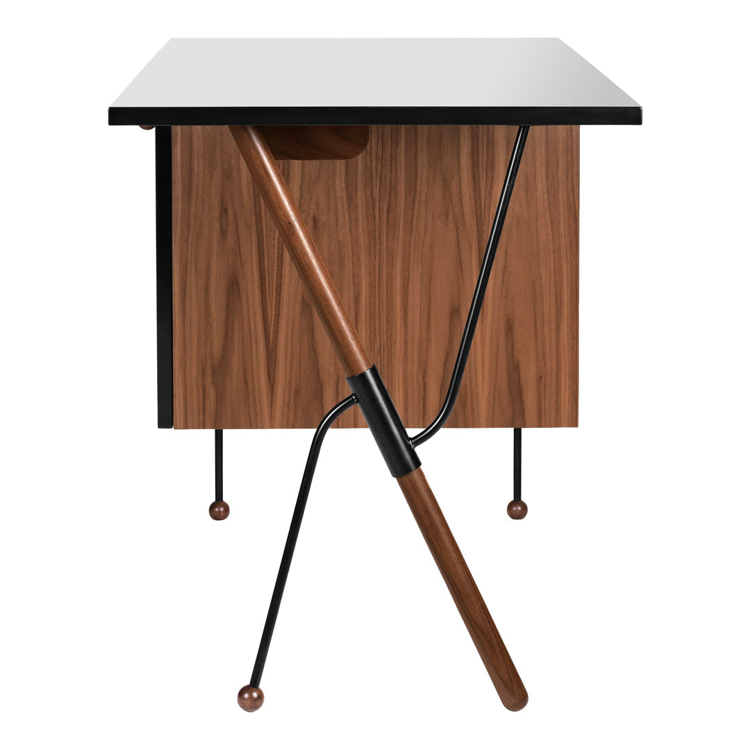Grossman 62 Series Office Desk - Modern Ergonomic Writing Desk for Home & Office Workspace - Perfect for Study, Work, and Remote Learning