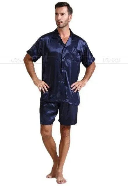 Till Morning Hour Men's Pajama Set - Soft Cotton Sleepwear for Men, Comfortable Lounge Pajamas for Nighttime & Relaxing at Home