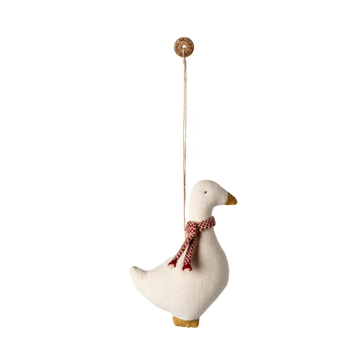 Maileg Red Goose Ornament - Handcrafted Christmas Tree Decoration for Holiday Home Decor