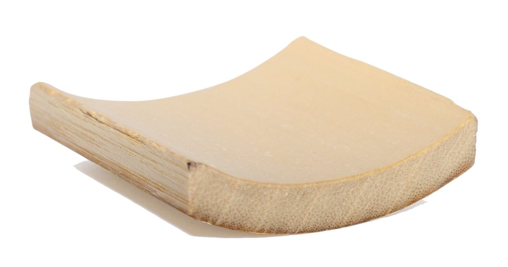 **Eco-Friendly Bamboo Disposable Dinner Plates - Compostable Large Bamboo Plates for Parties, Events & Catering - 2