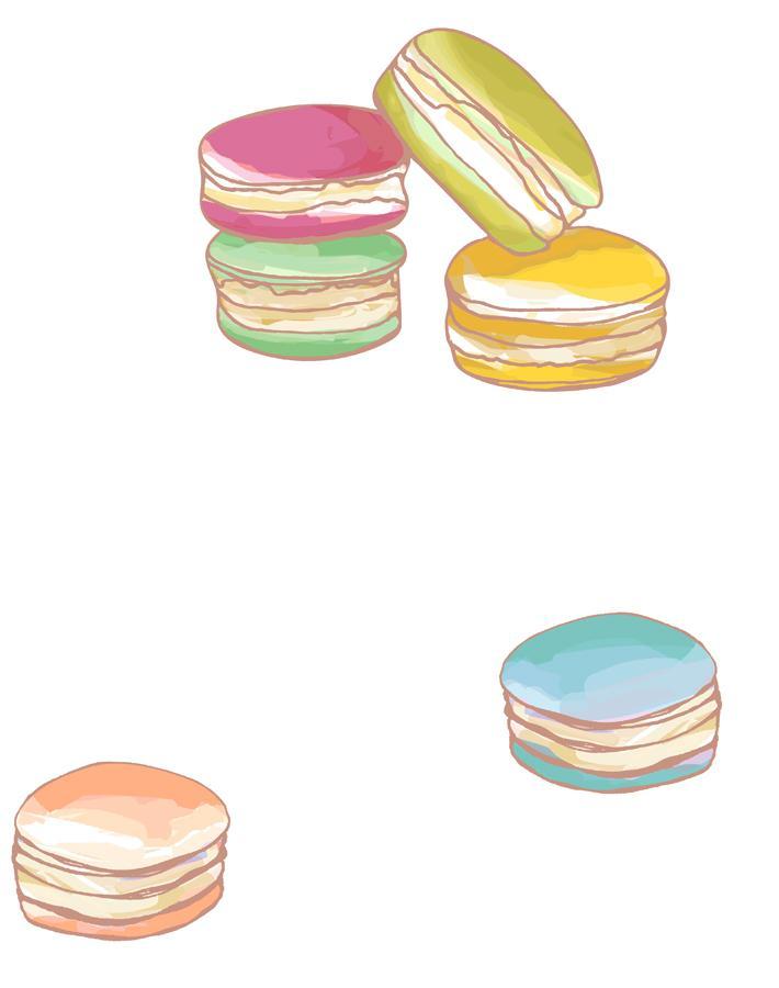 Nathan Turner White Macarons Wallpaper - Elegant French-Inspired Home Decor for Living Room & Bedroom