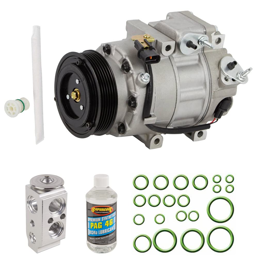2016 Hyundai Genesis AC Compressor & A/C Repair Kit - BuyAutoParts 61-93755RK New OEM Replacement - Perfect for Summer Cooling System Repairs & HVAC Maintenance
