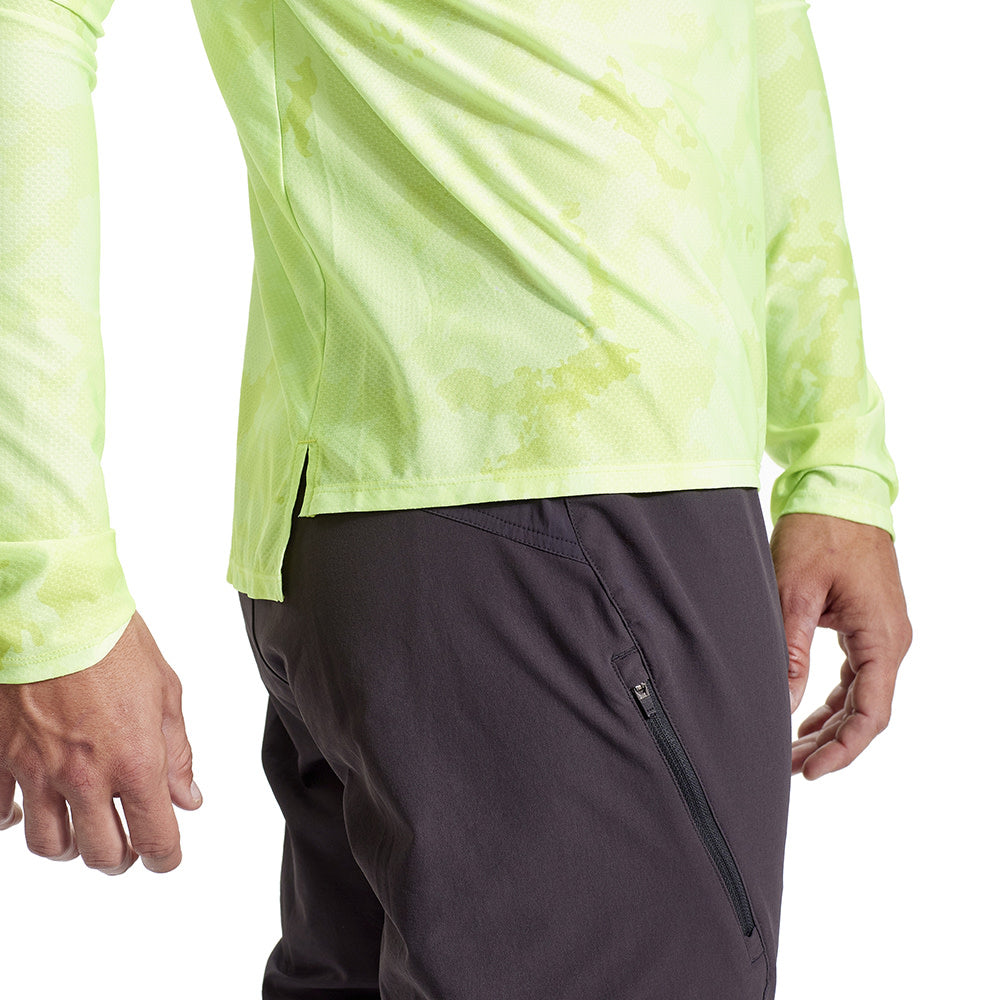 Men's Performance Long Sleeve Jersey - Breathable Moisture-Wicking Workout Shirt for Running, Gym & Outdoor Activities