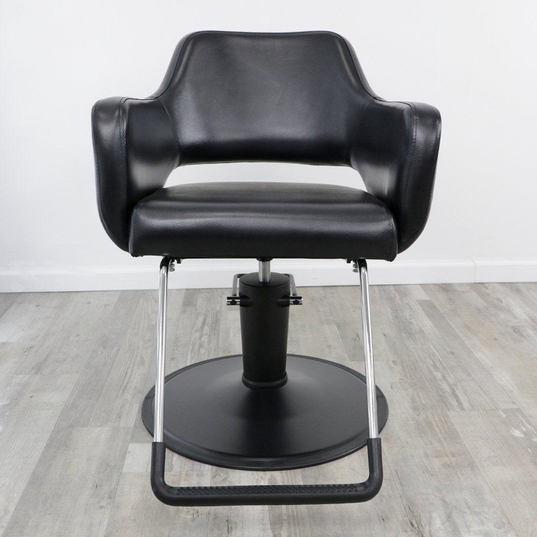 Stylish Salon Chair for Hair Styling & Barber Shop - Ergonomic & Durable Beauty Salon Furniture for Hairdressers & Clients - Perfect for Home Salons & Professional Beauty Spaces