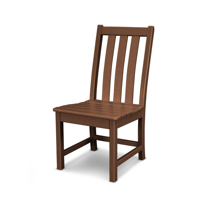 POLYWOOD Vineyard Dining Side Chair - Weather-Resistant Outdoor Furniture for Patio, Garden & Poolside Use