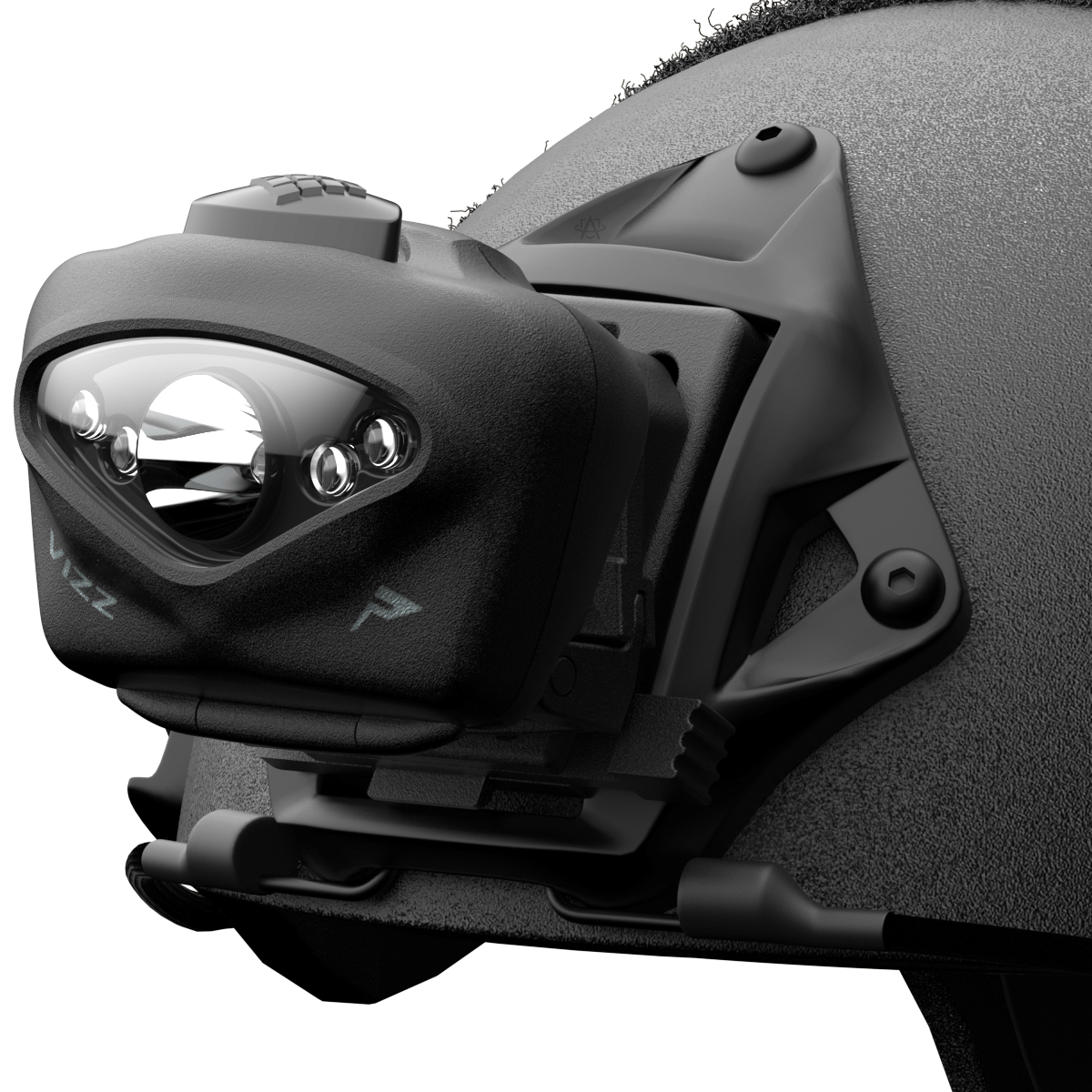 Princeton Tec Vizz Tactical MPLS Headlamp - 550 Lumens LED Headlight for Camping, Hiking & Outdoor Adventures | Waterproof & Durable | Made in USA