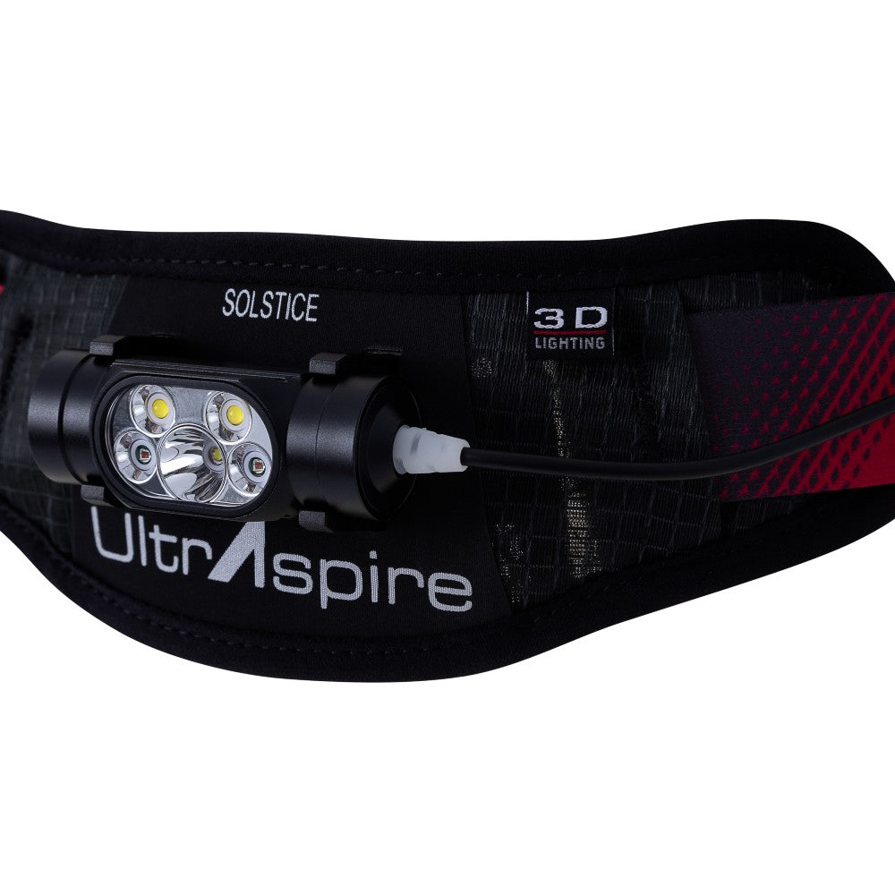 UltrAspire Lumen 800 Solstice Waist Light - Ultra Bright LED Running Light for Night Jogging, Hiking & Outdoor Activities