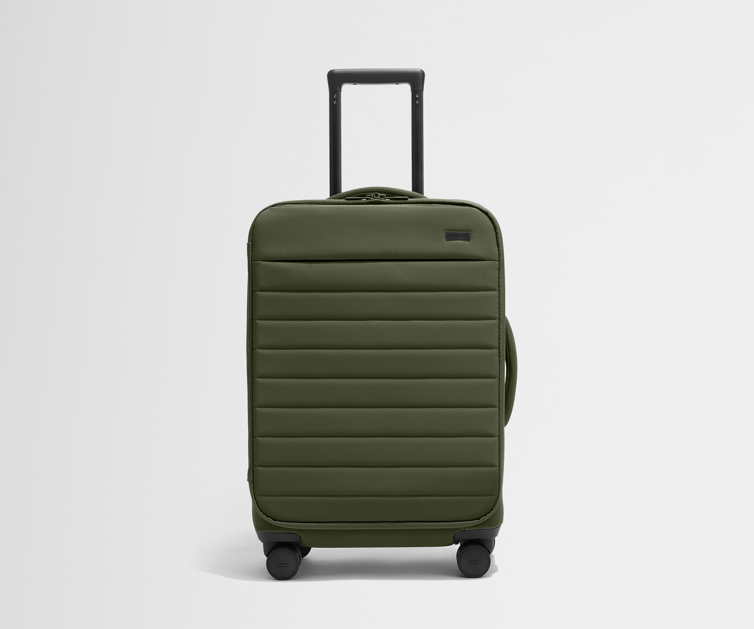 Softside Bigger Carry On Luggage - Lightweight Expandable Spinner Suitcase for Travel, Business Trips & Weekend Getaways