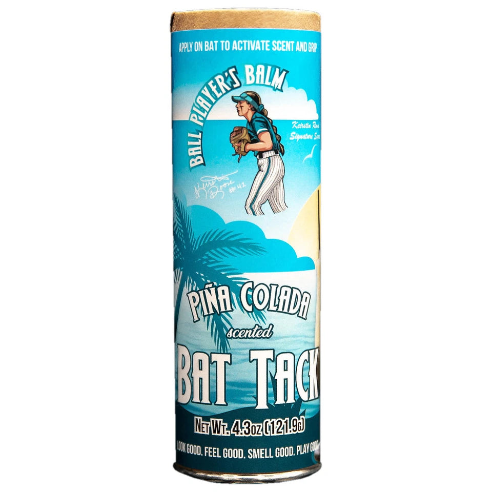 Baseball Grip Enhancer - Pineapple Coconut Scented Bat Wax for Better Control | Perfect for Baseball, Softball & Training Practice