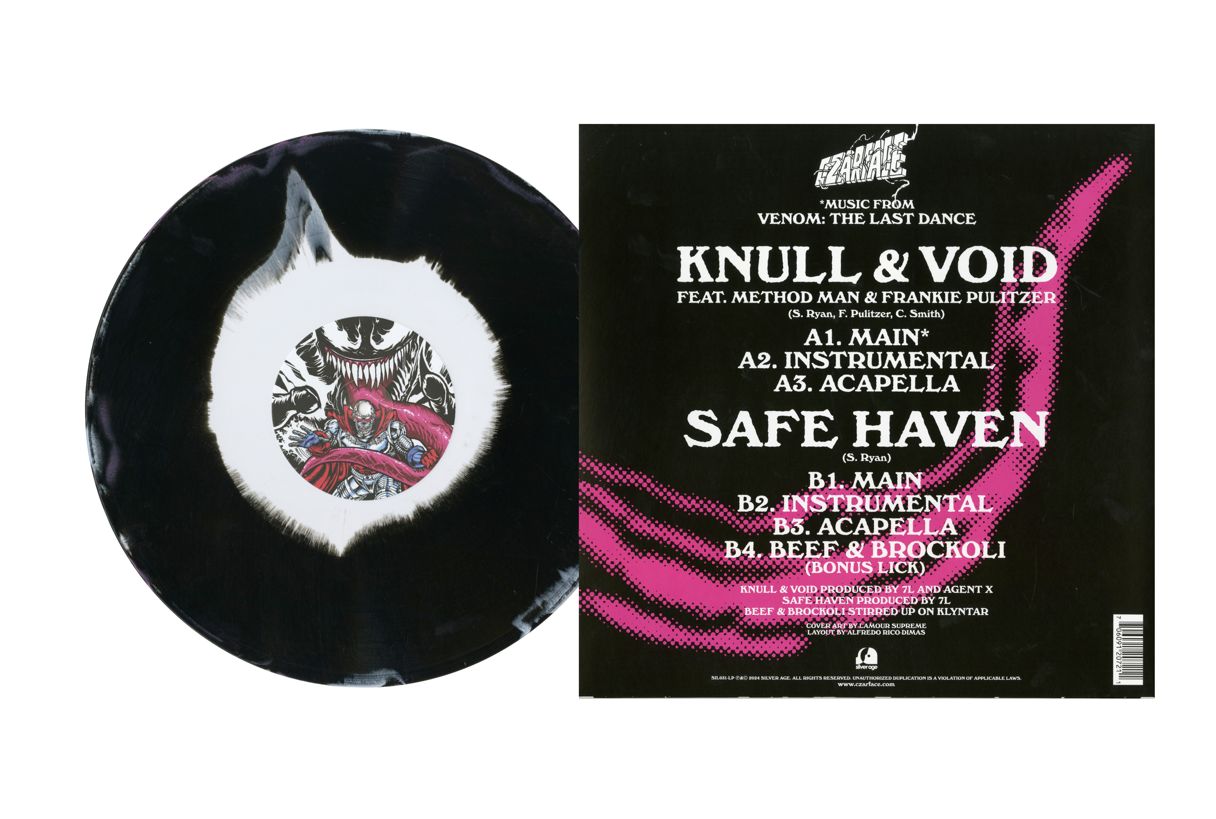 Knull & Void ft. Method Man & Frankie Pulitzer - Venom: The Last Dance Official Soundtrack (Limited Edition Colored Vinyl EP) | Perfect for Marvel Fans & Vinyl Collectors
