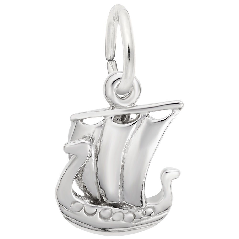 Sailboat Charm for Bracelets & Necklaces - Nautical Jewelry Pendant for Women & Men - Perfect for Beach Vacations & Summer Outfits