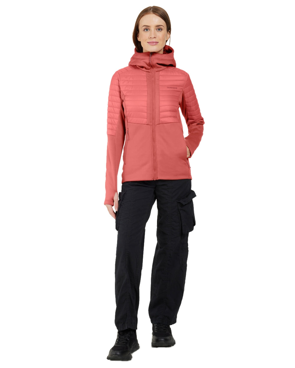 Didriksons Women's Annema Full Zip Waterproof Winter Jacket - Warm Windproof Ski Coat for Outdoor Activities & Snow Sports