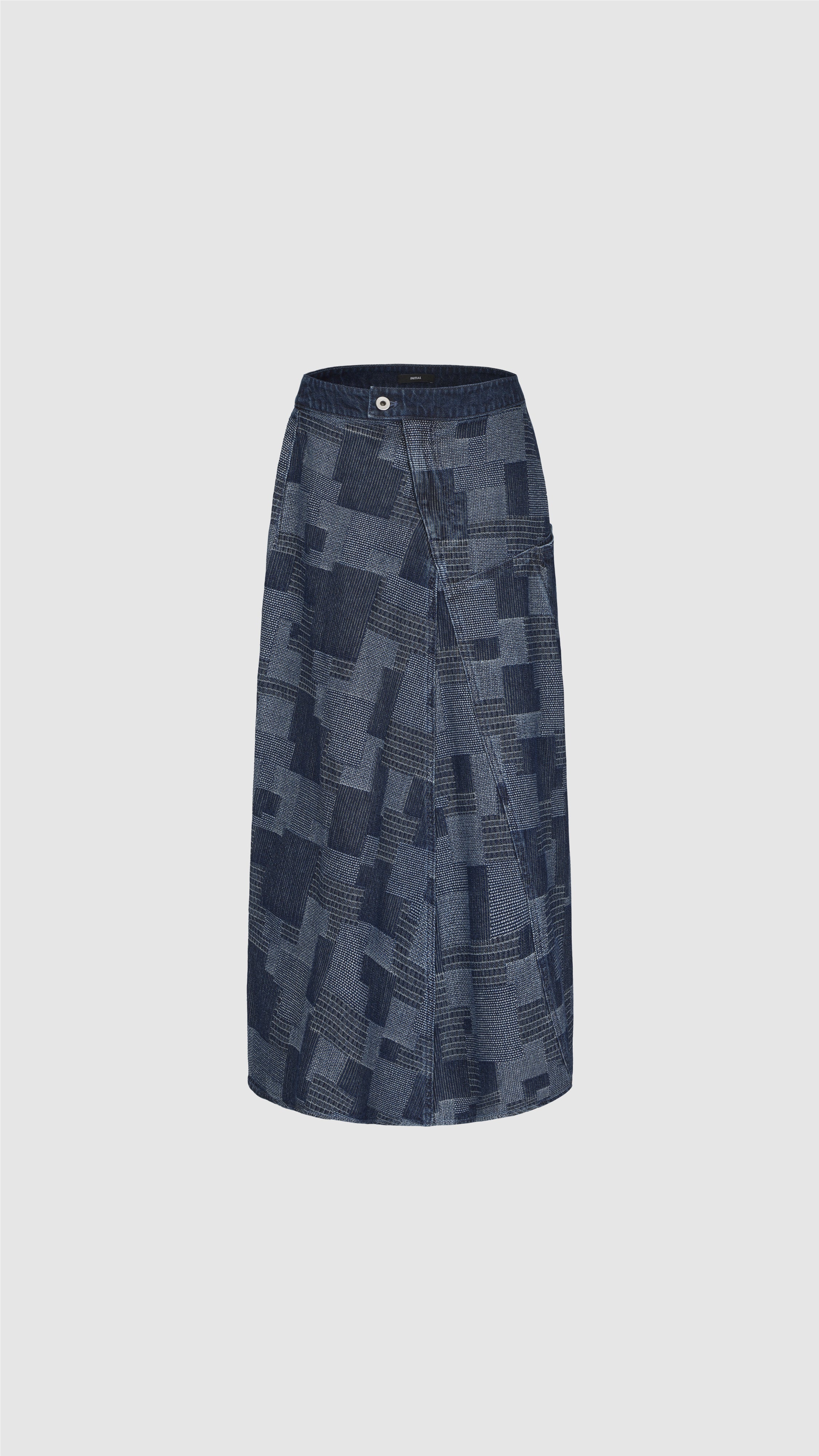 Stylish High Waist Denim Skirt for Women - Trendy A-Line Denim Mini Skirt with Pockets - Perfect for Casual Outfits, Date Nights & Summer Fashion