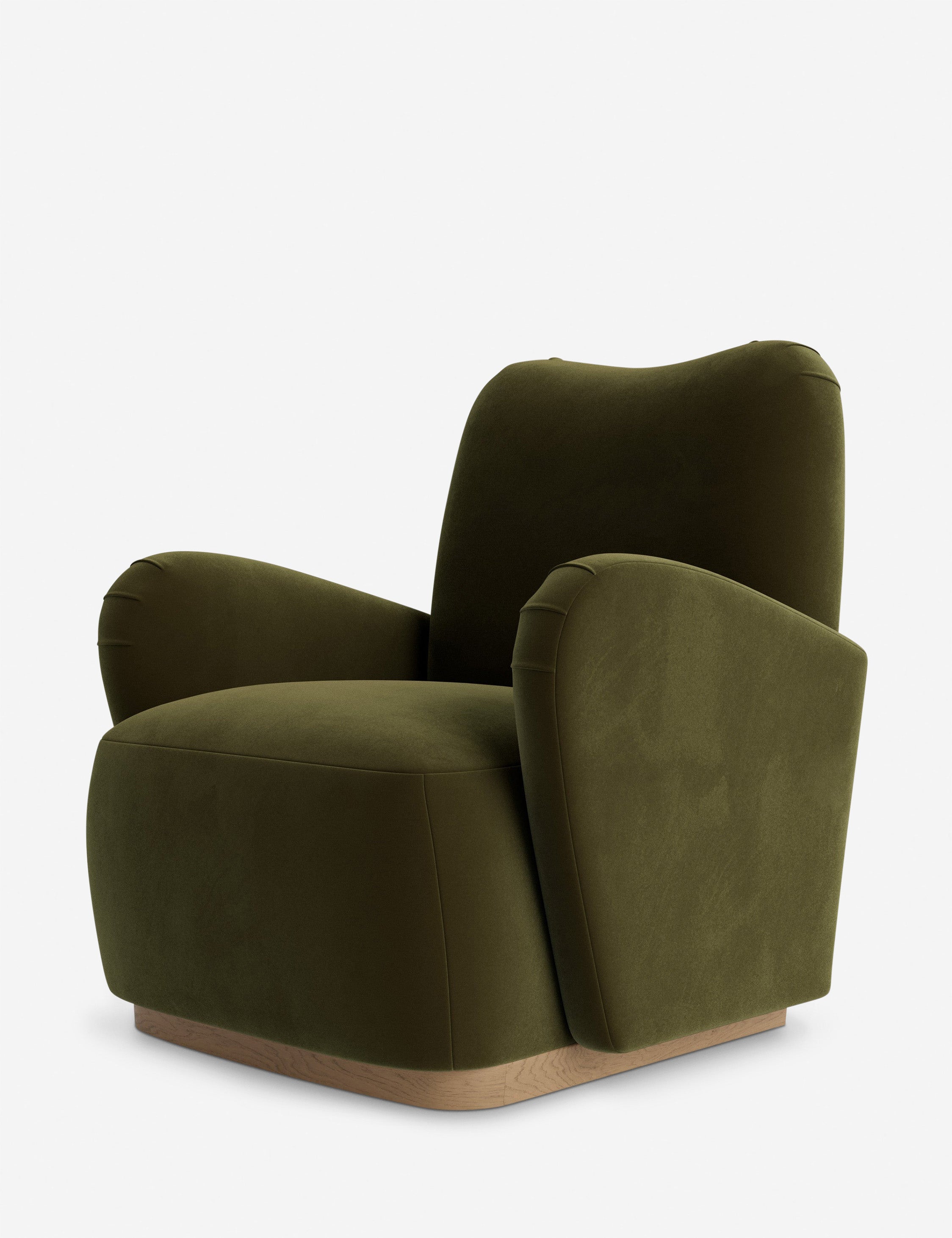 Modern Bei Swivel Chair by DISC Interiors - Ergonomic Office & Home Desk Chair with 360-Degree Rotation - Perfect for Workspaces, Living Rooms & Study Areas