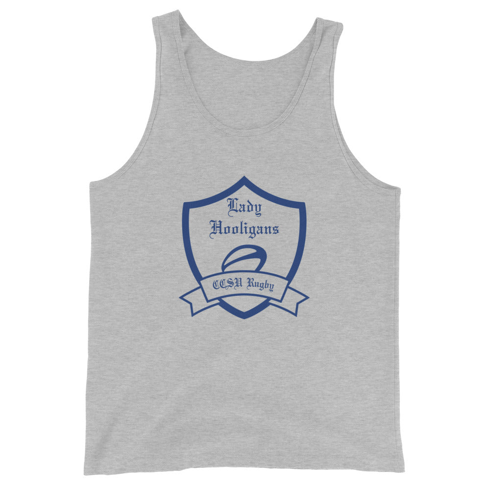 CCSU Lady Hooligans Social Tank Top - Women's Casual Sleeveless Shirt for College Events, Parties & Summer Outfits