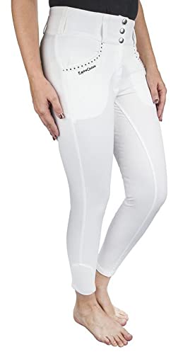 Equine Couture Nicole Full Seat Breech - Premium Riding Pants for Women - Comfortable & Stylish Equestrian Breeches for Dressage, Show Jumping & Horseback Riding