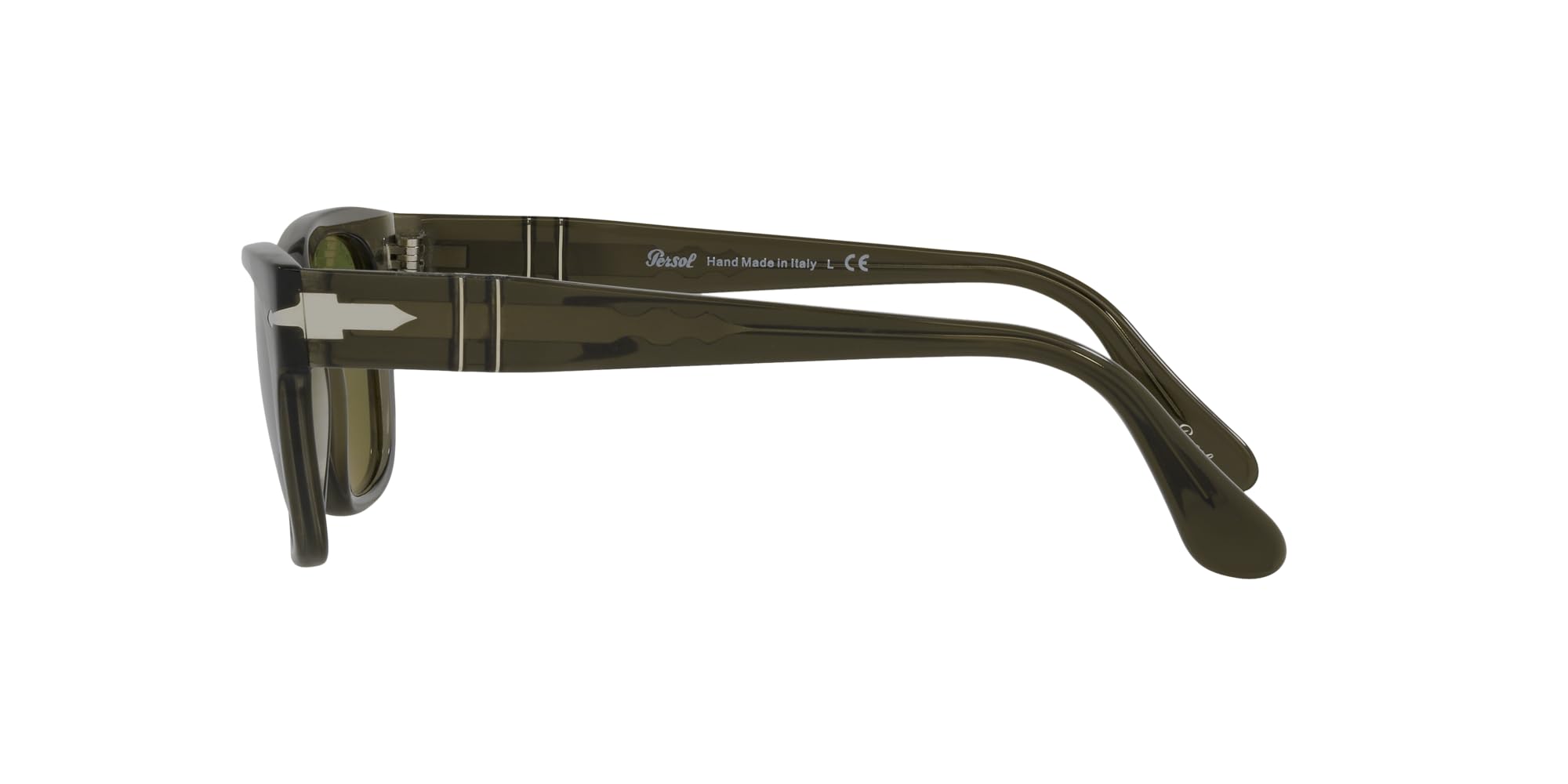 Persol PO3269S Square Sunglasses for Men & Women - UV Protection Polarized Lenses - Classic Retro Style - Perfect for Driving, Travel & Outdoor Activities