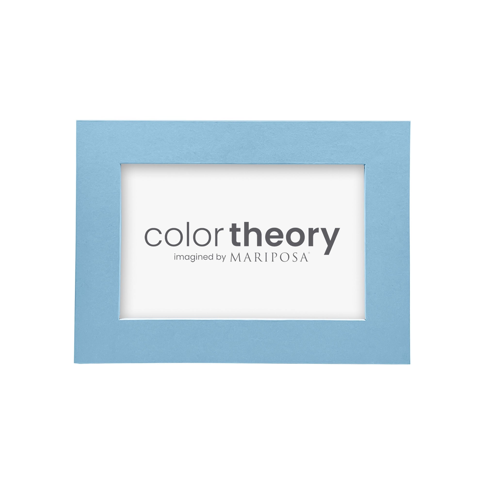Double Sided 4x6 Picture Frame - Periwinkle & Denim Blue - Perfect for Wall Decor, Tabletop Displays, and Photo Gifts