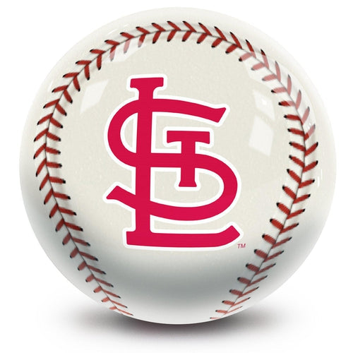 Official MLB St Louis Cardinals Bowling Ball - Professional 16lb Bowling Ball for Men & Women - Perfect for Bowling Leagues, Tournaments & Gifts