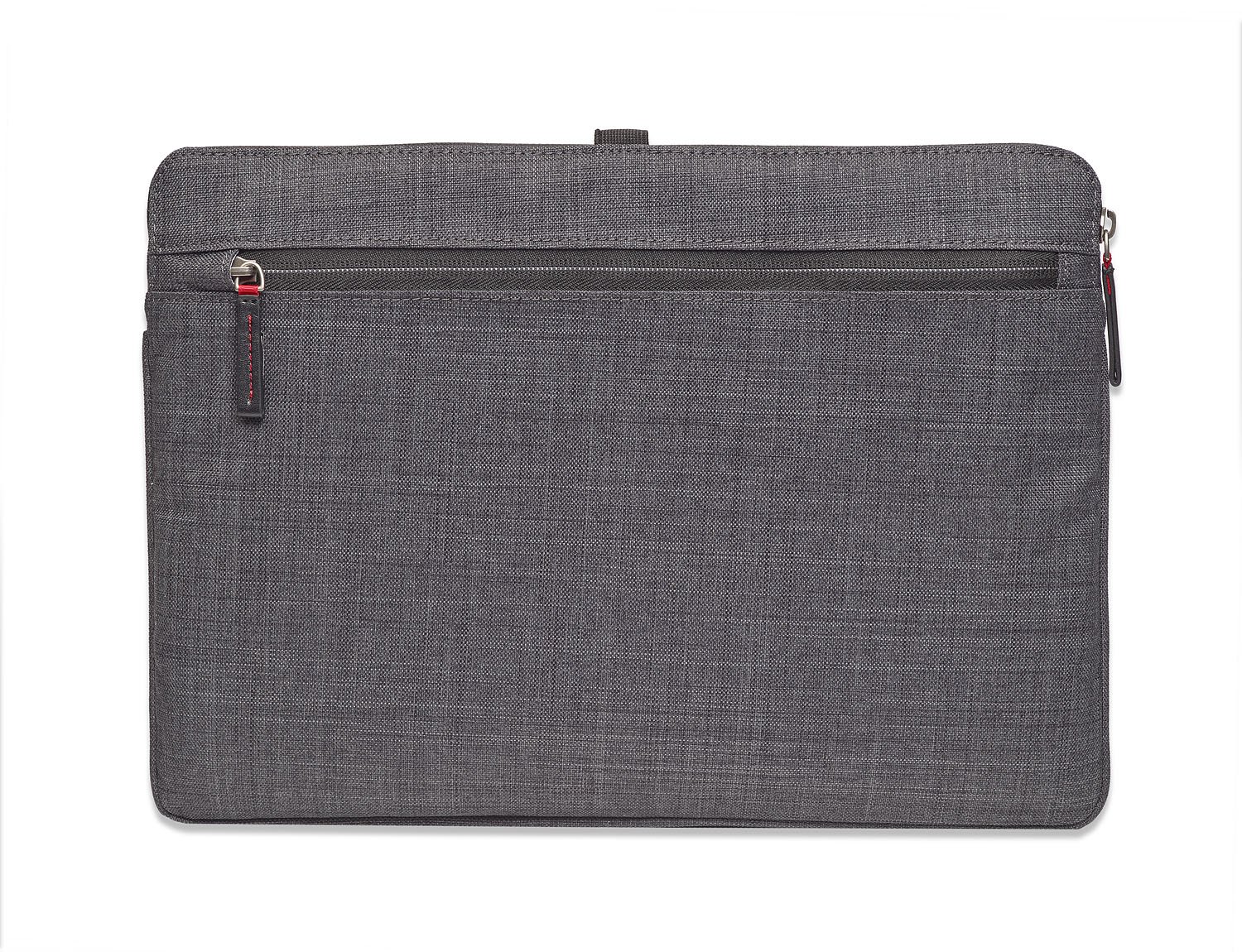 Brenthaven Collins Sleeve for 12 Inch MacBook & Laptop - Durable Zippered Front Pocket, Shockproof Protection for Apple MacBook, iPad, Tablet | Perfect for Business, Office & Travel | Graphite Color
