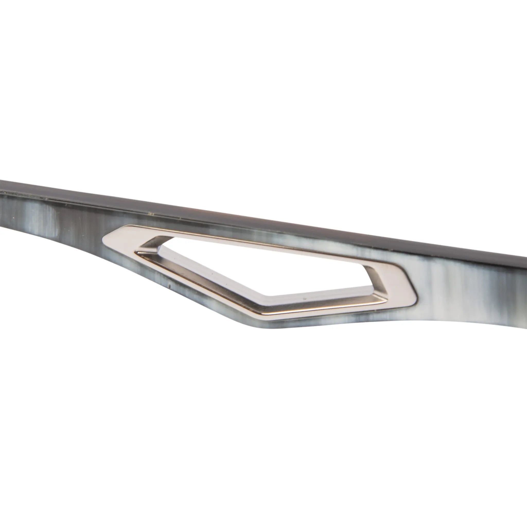 Maybach Eyewear The King II P HT Z63 Platinum Grey Gradient Polarized Sunglasses for Men - Luxury UV Protection Shades for Driving, Travel & Outdoor Activities
