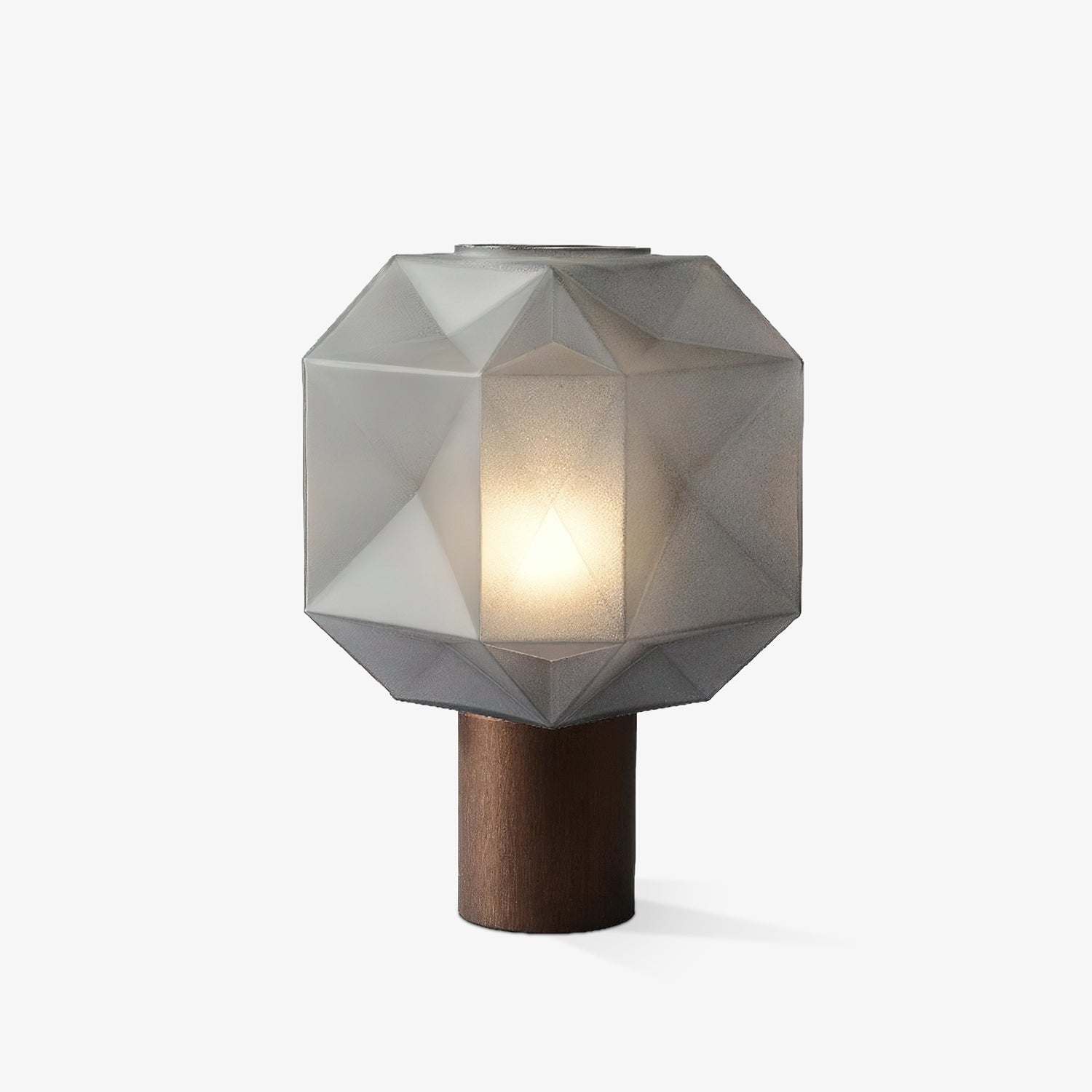 Modern Cubo Table Lamp - Stylish LED Nightstand Light for Bedroom, Living Room & Office - Soft Warm White Lighting for Reading & Relaxation
