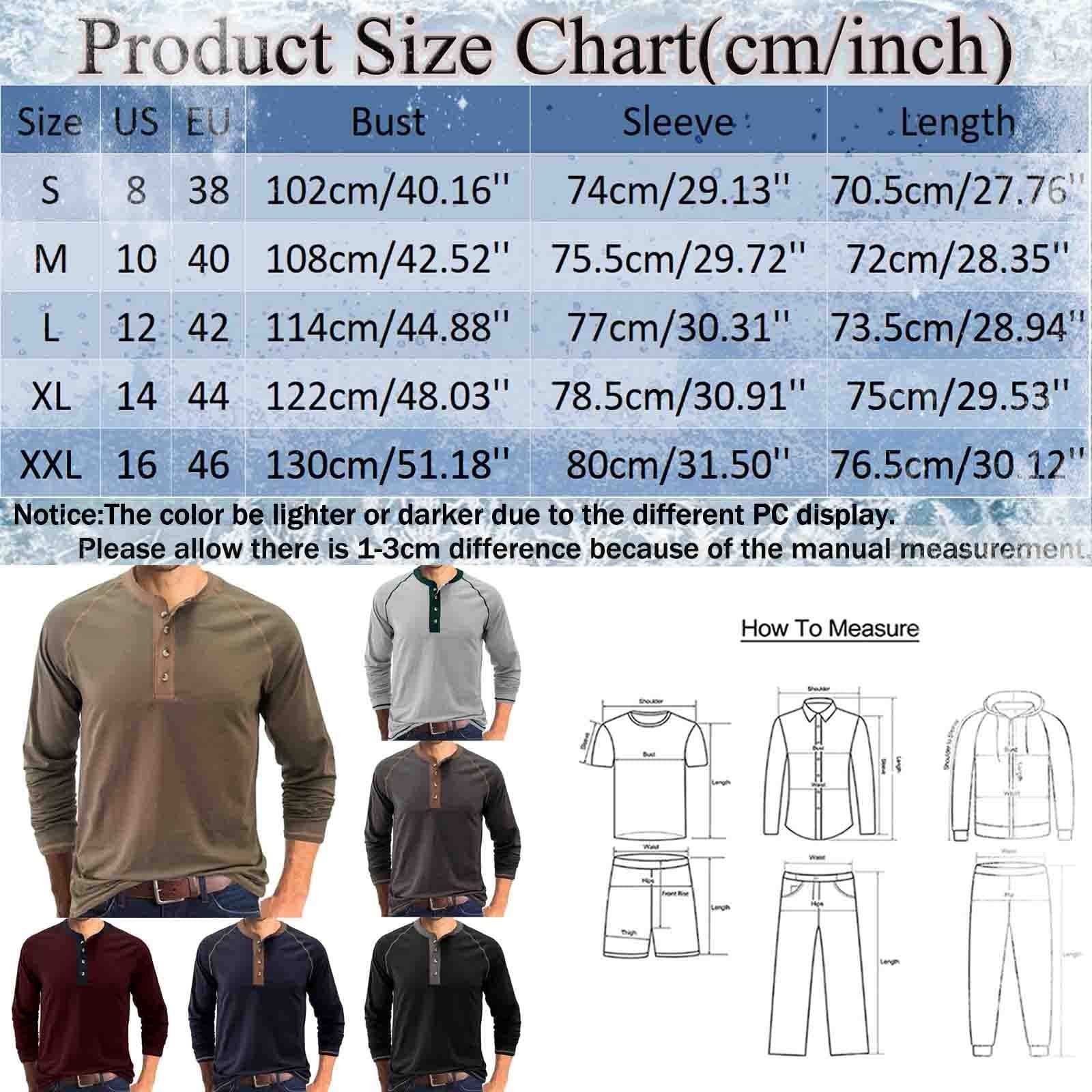 Men's Tall Button-Down Shirt Set - 7-Pack Solid Color Long Sleeve Round Neck Tops & Bottoms | V-Neck & Polo T-Shirts Multipack | Premium Cotton Comfort for Work, Casual & Layering