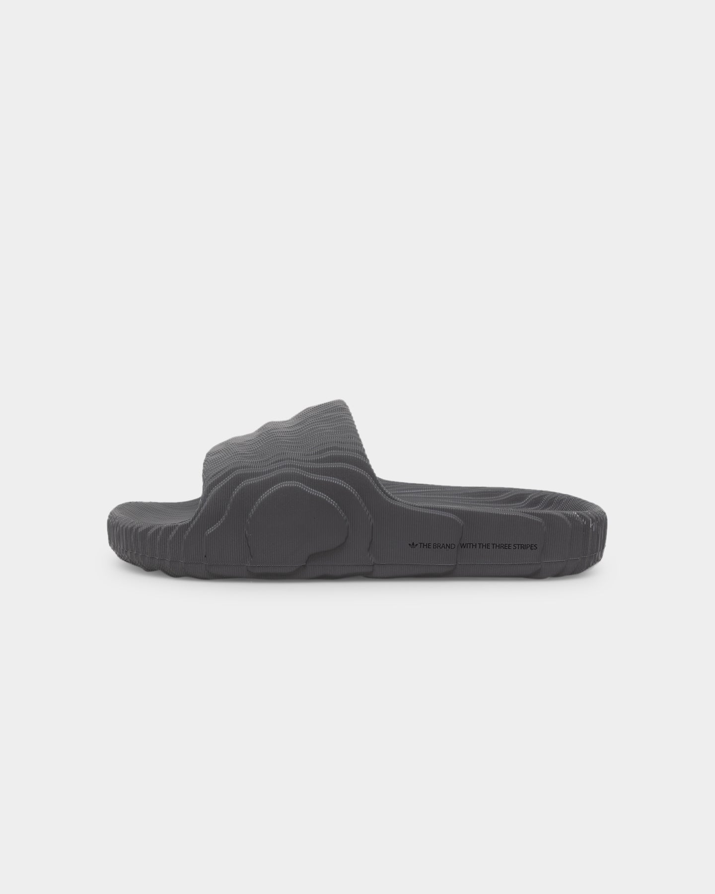 Adidas Adilette 22 Slides - Grey Five/Grey - Comfortable Men's & Women's Shower Sandals for Pool, Beach, Gym & Home Use