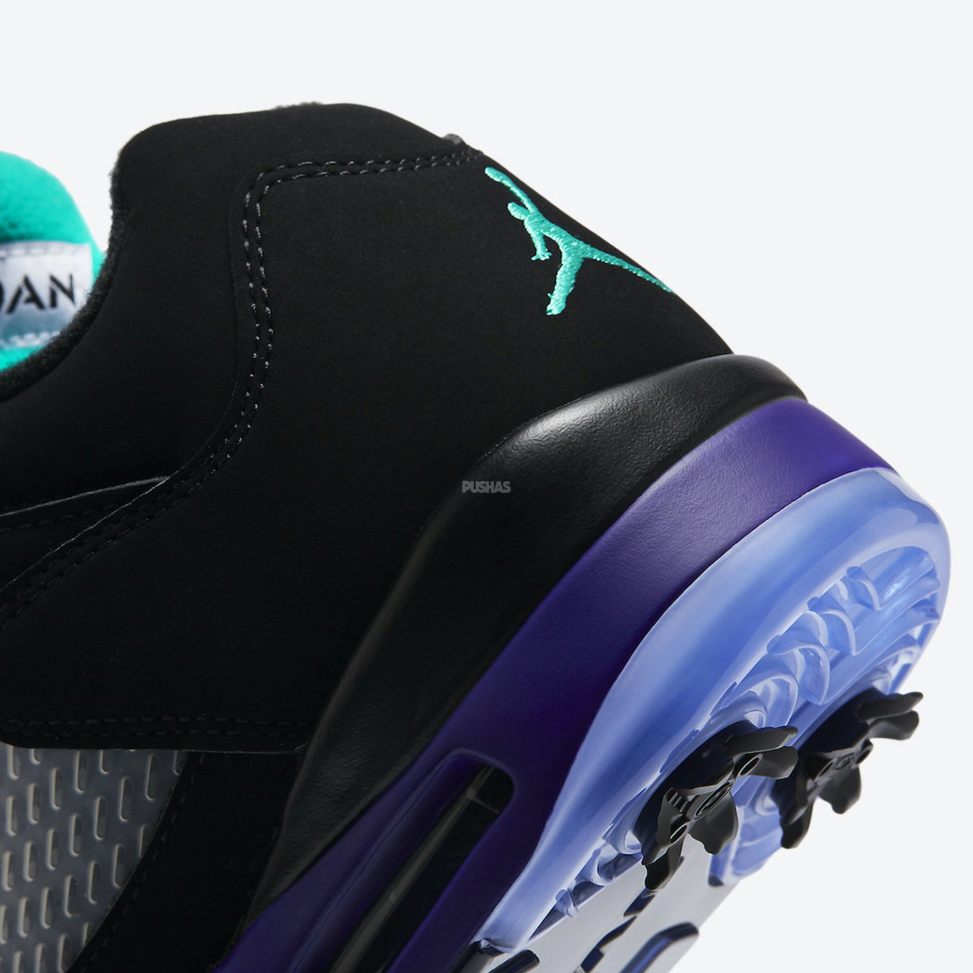 Air Jordan 5 Retro Low Golf Shoes 'Black Grape' (2020) - Men's Basketball-Inspired Golf Sneakers for Style & Performance on the Course