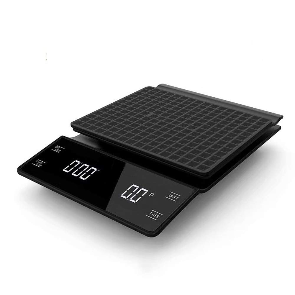 XinC High Precision Coffee Scale with Timer - 3Kg/0.1G Digital Espresso Scale, Backlit LCD Display for Pour Over, Drip Coffee & Brewing - Perfect for Home Baristas & Coffee Shops