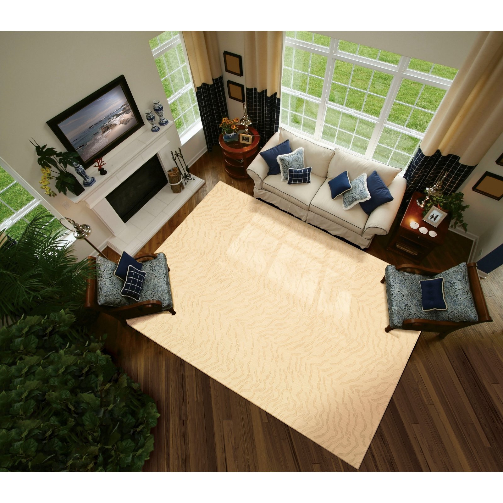 Nourison Nepal Bone Runner Rug 2'3