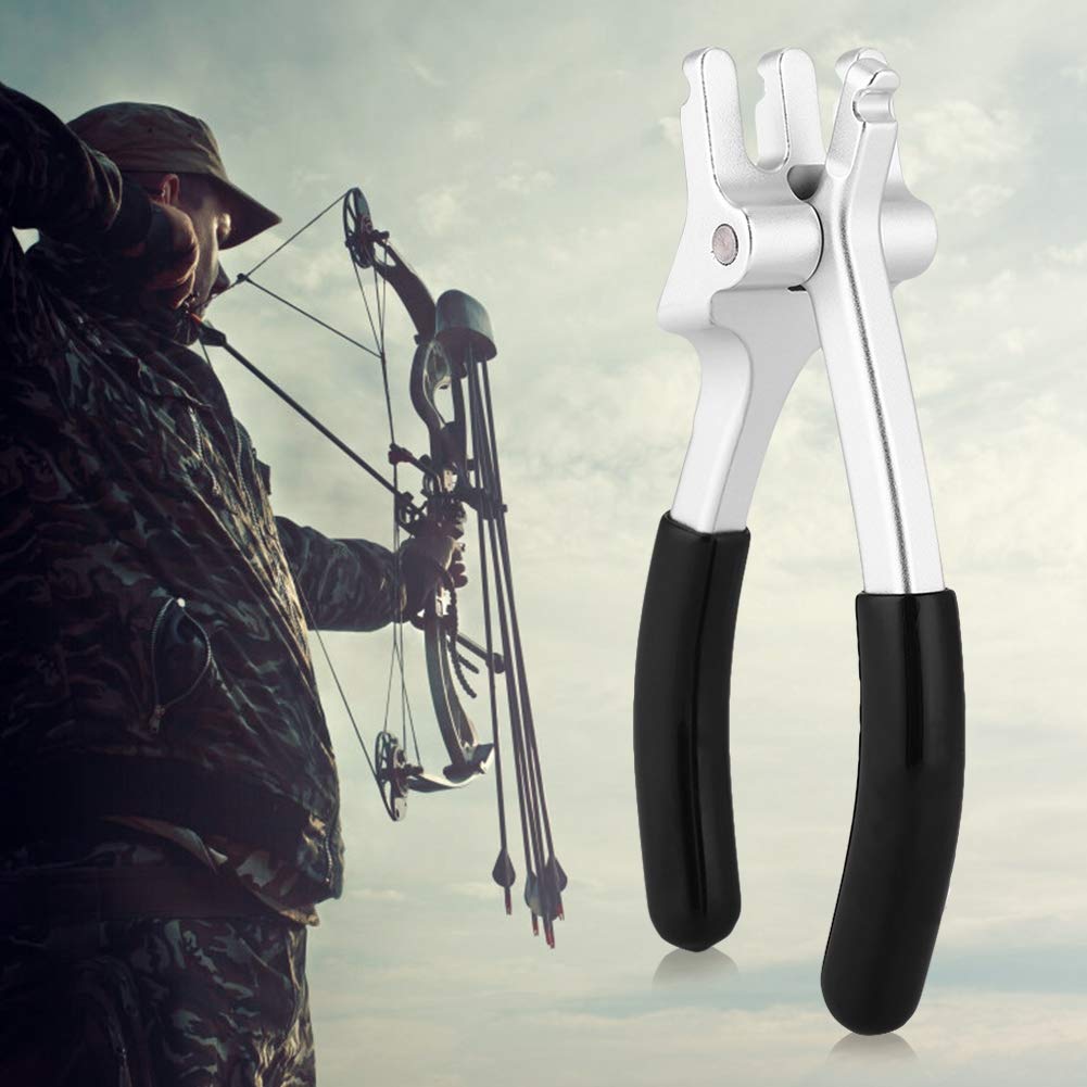 **Multi-Function Archery Pliers - D Loop Pliers with Copper Buckle for Bow Hunting & Repair | Perfect for Bowstring Maintenance & Hunting Gear Fixes**