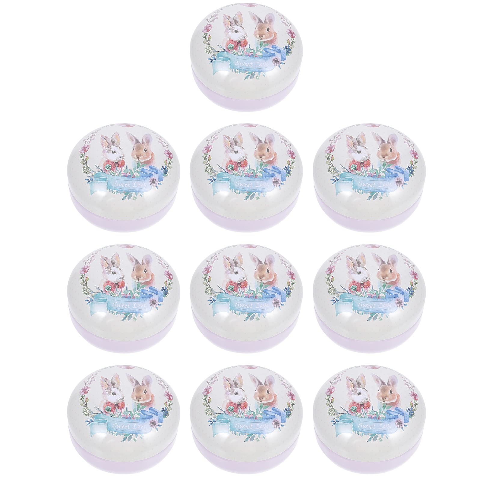 10pcs Elegant Wedding Candy Boxes - Decorative Candy Tins for Wedding Favors, Party Decor, Home & Wall Decorations - Perfect for Bridal Showers, Receptions & Gift Giving