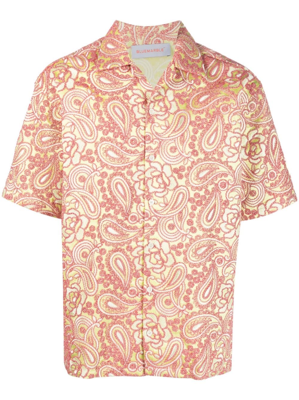 Premium BLUEMARBLE Men's Red Casual Shirts - Soft Cotton Comfort Fit for Everyday Wear, Office & Outdoor Activities