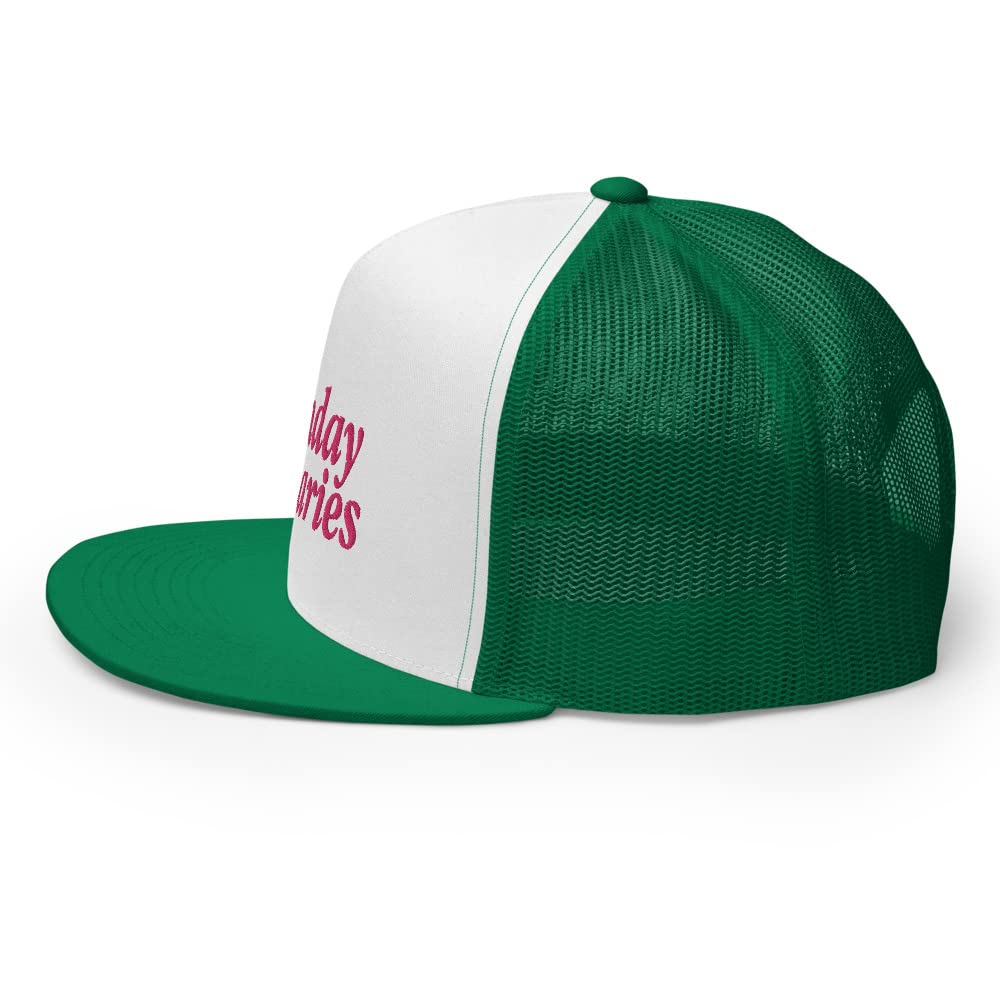 Sunday Scaries Trucker Hat - Funny & Trendy Adjustable Snapback Cap for Men & Women - Perfect for Outdoor Activities, Festivals, and Casual Wear