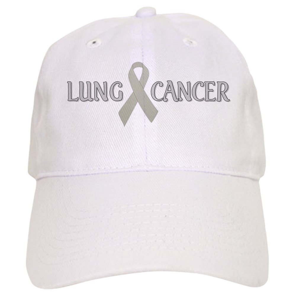 Lung Cancer Cap - Adjustable Baseball Hat for Awareness & Support