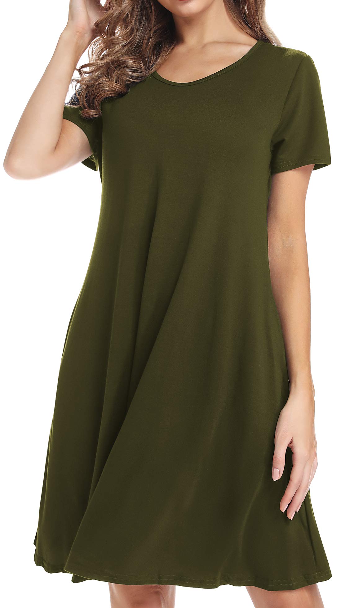 2023 Women's Floral Sundress - Casual V-Neck Backless Summer Dress with Pockets | Perfect for Beach Vacation, Garden Party & Date Night
