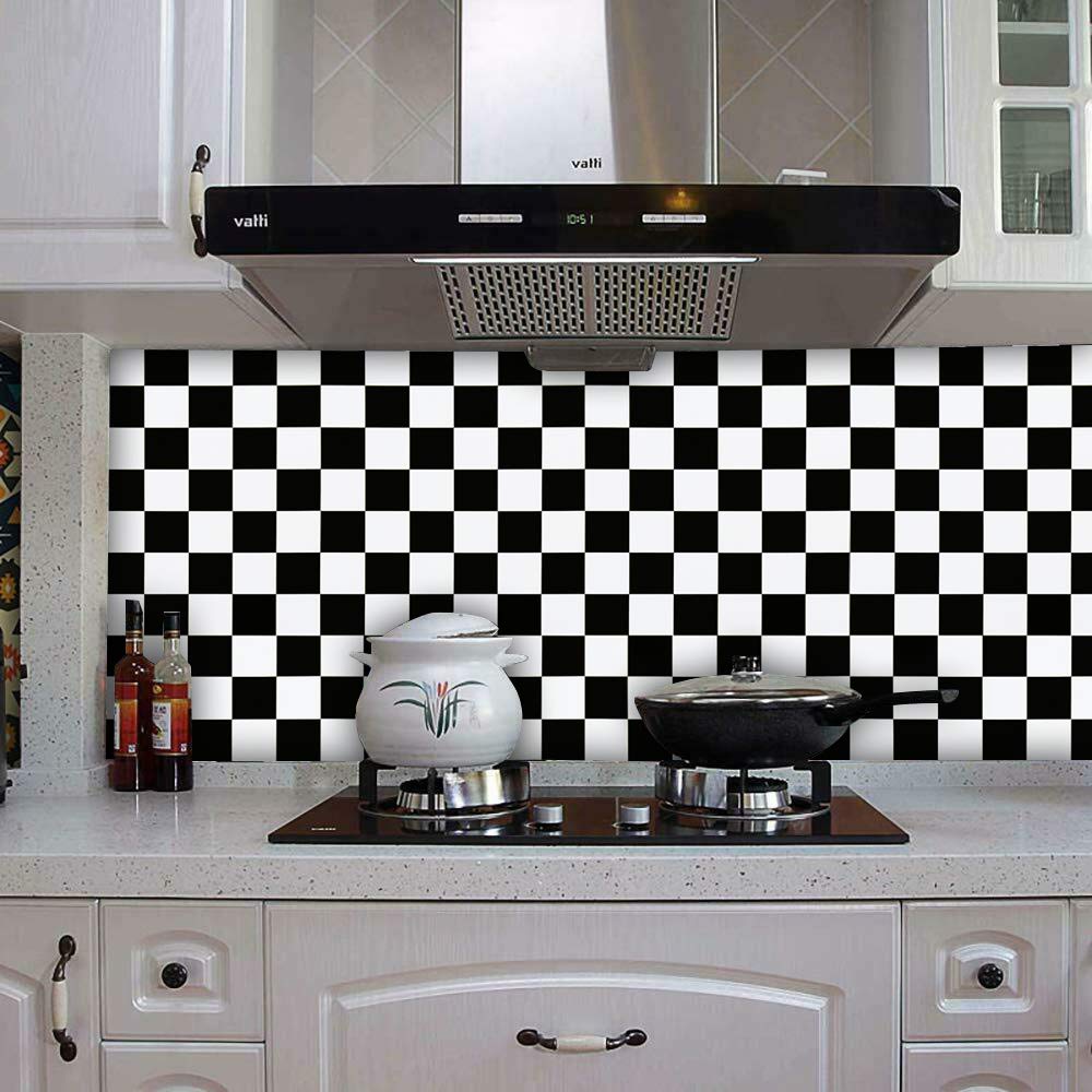 Hopepak Black and White Peel and Stick Wallpaper - 17.7