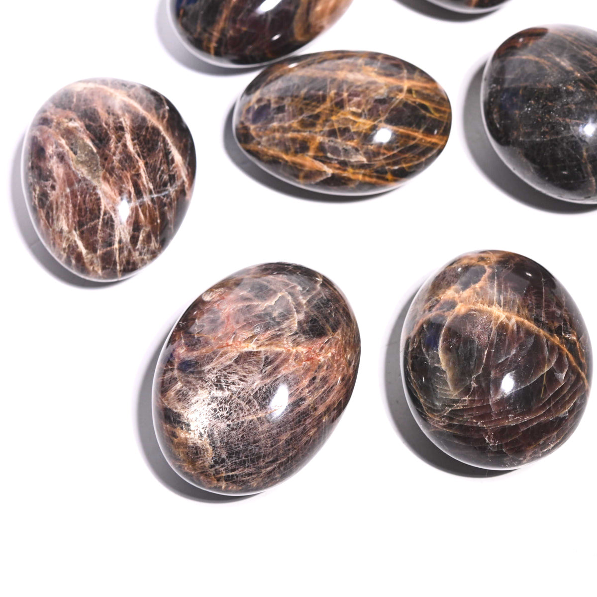 Black Moonstone Pendant Necklace – Elegant Healing Crystal Jewelry for Women – Perfect for Meditation, Spiritual Gifts & Boho Fashion
