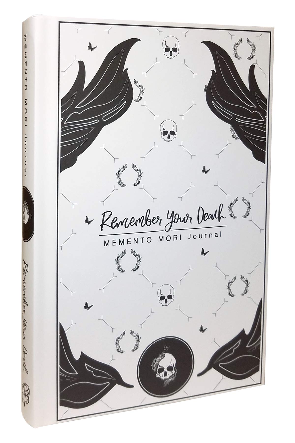 Memento Mori Journal - Reflective Notebook for Daily Gratitude & Mindfulness | Perfect for Meditation, Self-Improvement & Stoic Philosophy Practice